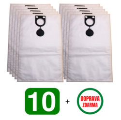Jolly B20A MAX Textilní sáček pro průmyslové vysavače - výhodné balení 10 ks