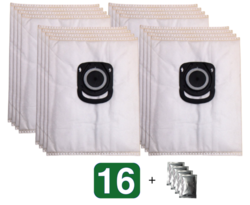Jolly R10 MAX Textilní sáčky do vysavačů - výhodné balení 16 ks