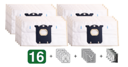 Jolly 2SBAG MAX Textilní sáčky do vysavačů - výhodné balení 16 ks