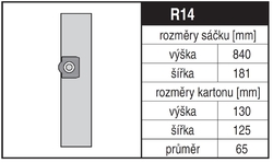 Jolly R14 Sáčky do vysavačů - výhodné balení 9 ks