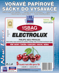 Jolly 1SBAG Třešeň voňavé antibakteriální sáčky do vysavačů AEG; ELECTROLUX; PHILIPS a dalších, 5 ks