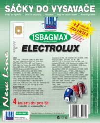 Jolly 1SBAG MAX Textilní sáčky do vysavačů AEG; ELECTROLUX; PHILIPS; ZANUSSI a dalších.