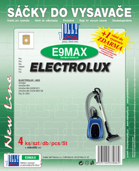 Jolly E9 MAX Textilní sáčky do vysavačů ELECTROLUX, 4 ks