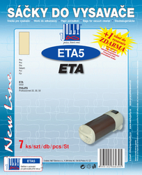 Jolly ETA5 Sáčky do vysavačů ETA; LIV; PHILIPS