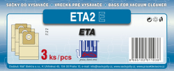 Jolly ETA2 Sáčky do vysavačů ETA, 3 ks