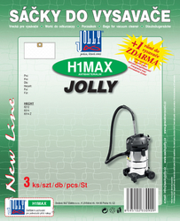 Jolly H1 MAX Textilní sáčky do vysavačů HECHT 8212, 8314, 8314Z 