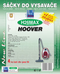 Jolly H26 MAX Textilní sáčky do vysavačů  CONCEPT; HOOVER a dalších