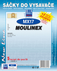 Jolly MX17 Sáčky do vysavačů MOULINEX 