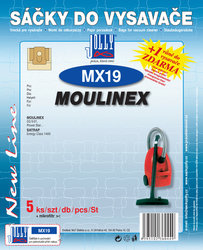 Jolly MX19 Sáčky do vysavačů MOULINEX; SATRAP, 5 ks