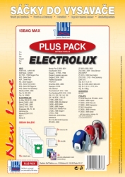 Jolly 1SBAG MAX PLUS PACK Textilní sáčky do vysavačů AEG; ELECTROLUX; PHILIPS a dalších, 10 ks