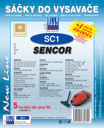 Jolly SC1 (CP4) Sáčky do vysavačů CONCEPT; ETA; SENCOR a dalších