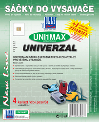 Jolly UNI1 MAX Univerzální textilní sáčky do všech vysavačů