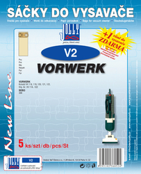 Jolly V2 Sáčky do vysavačů VORWERK, 5 ks