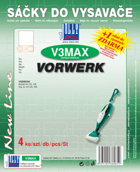 Jolly V3 MAX Textilní sáčky do vysavačů VORWERK KOBOLD VK 135, VK 136