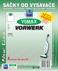 Jolly V5 MAX Textilní sáčky do vysavačů VORWERK KOBOLD VK 200. 