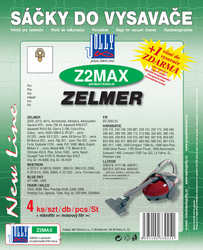 Jolly Z2 MAX Textilní sáčky do vysavačů FAKIR/NILCO; HANSEATIC; ZELMER a dalších. 