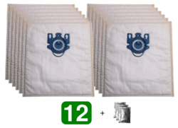 Jolly ML2 MAX Textilní sáčky do vysavačů MIELE - výhodné balení 12 ks