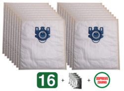 Jolly ML2 MAX Textilní sáčky do vysavačů MIELE - výhodné balení 16 ks