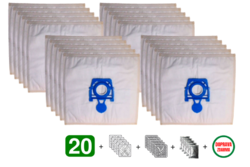 Jolly Z2 MAX Textilní sáčky do vysavačů - výhodné balení 20 ks