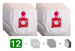 Jolly Z7 MAX Textilní sáčky do vysavačů Zelmer - výhodné balení 12 ks