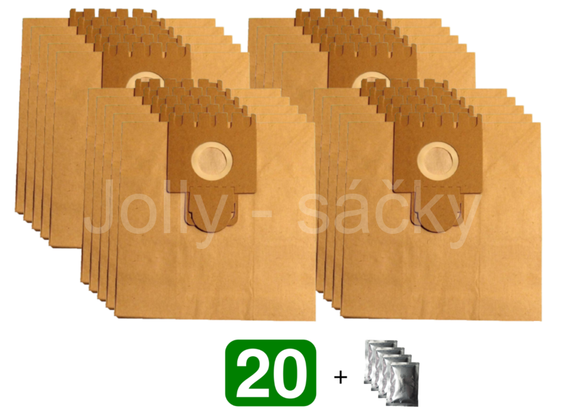 Jolly ML2 Sáčky do vysavačů MIELE - výhodné balení 20 ks